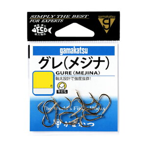 【メール便可】がまかつ グレ(メジナ) 金 バラ 4号 14本入