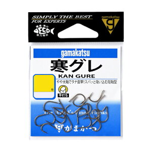 【メール便可】がまかつ 寒グレ 茶 バラ 3号 20本入