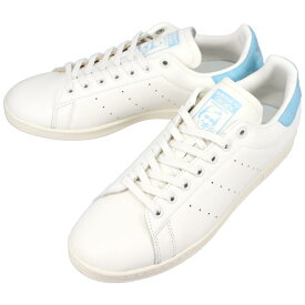 アディダス adidas スニーカー スタン スミス STAN SMITH コアホワイト/オフホワイト/プリラブドブルー HQ6813【GHOF】