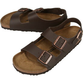 ビルケンシュトック BIRKENSTOCK サンダル ミラノ Milano ダークブラウン 0034101 レギュラー幅【GJOH】