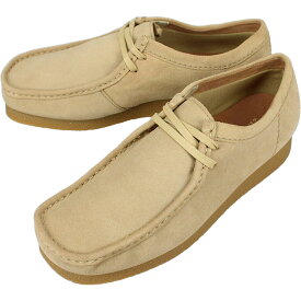 クラークス Clarks ワラビー エヴォリューション ウォータープルーフ Wallabee EVO WP メープルスウェード 26172818【GHOL】