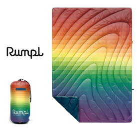 ランプル Rumpl オリジナル パフィー ブランケット ORIGINAL PUFFY BLANKET レインボー フェード RAINBOW FADE 1パーソンサイズ 1002527231［C］【GGOG】