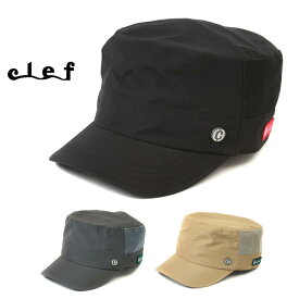 Clef クレ 帽子 コモド メッシュ ワーク キャップ COMODO MESH WORK CAP RB3648 ブラック グレー ベージュ メンズ レディース ［CP］【GHOI】