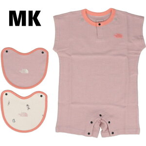 yő100%|CgobNvGg[zm[XtFCX THE NORTH FACE q xr[ b` pC p[X & 2P ru B Latch pile Rompers & 2P Bib NTB12567 DG(_bNO[)MK(^sN)DD(hD