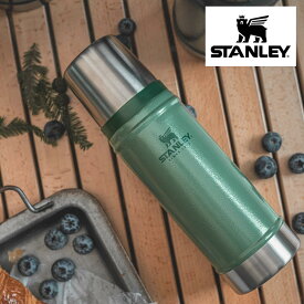 スタンレー STANLEY クラシック真空ボトル CLASSIC BOTTLE 0.47L 10-01228 グリーン(102) 保温 保冷 ベアロゴ アウトドア キャンプ 470mL ［T］［C］【GHOH】