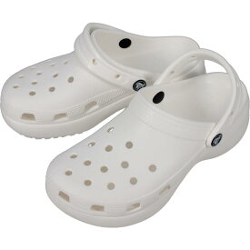 クロックス crocs サンダル ウィメンズ クラシック プラットフォーム クロッグ WOMEN'S CLASSIC PLATFORM CLOG ホワイト 206750 100【GGOK】