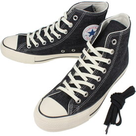 コンバース CONVERSE スニーカー オールスター 100 オカヤマデニム ハイ ALL STAR 100 OKAYAMA DENIM HI ブラック 1SC553 【GFOJ】