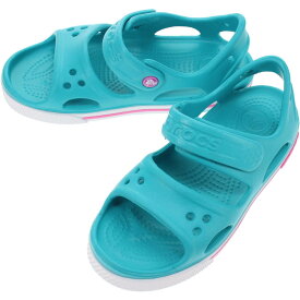 定番 子供 クロックス crocs サンダル クロックバンド 2.0 サンダル PS crocband 2 sandal ps 14854 デジタルアクア 4SL 【GFOG】