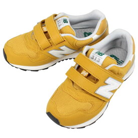 子供 ニューバランス New balance スニーカー PO313 JF イエロー 17～21.5cm【GHOM】