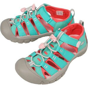 �L�[�� KEEN �L�b�Y �T���_�� �j���[�|�[�g �G�C�`�c�[ NEWPORT H2 �u���C�g�A�N�A/�s�[�J�[�u�[ 1030792 YOUTH(20cm�`23.5cm) �q���yGJOH�z