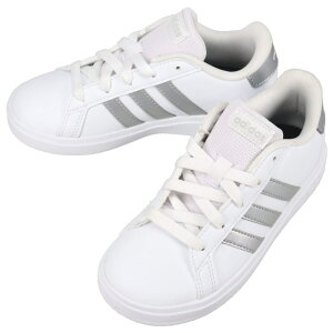 yő100%|CgobNvGg[zq AfB_X adidas Xj[J[ OhR[g CtX^C ejX [XAbv GrandCourt Lifestyle Tennis Lace-Up tbgEFAzCg/}bgV