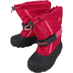 3������I�ő�S�z�|�C���g�Ҍ����v�G���g���[ �q�� �\���� SOREL �E�B���^�[�u�[�c �`���h�����Y �t���[���[ �u�[�c CHILDRENS FLURRY BOOT �f�B�[�v�u���b�V��/�g���s�b�N�s���N NC5192 684�yGJON�z