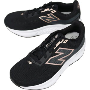 4������I�ő�S�z�|�C���g�Ҍ����v�G���g���[ �j���[�o�����X New balance �E�B�����Y �t���b�V���t�H�[�� 520 Fresh Foam 520 v9 �u���b�N/�z���C�g W520 LK9 2E�yGKOI�z
