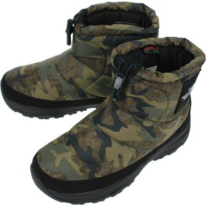 【最大100%ポイントバック※要エントリー】ノースフェイス THE NORTH FACE ブーツ ヌプシ ブーティ ウォータープルーフ ロゴ ショート スペシャルエディション Nuptse Bootie WP Logo Short SE TNFカモプリ