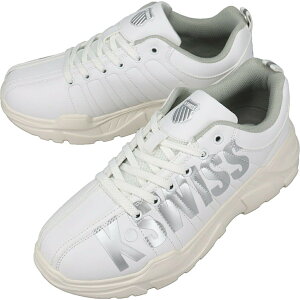 yő100%|CgobNvGg[zP[XCX KESWISS Xj[J[ KSU0041 zCg/Vo[ WH/SL yGJONz