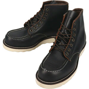 ���b�h�E�B���O RED WING 6�C���` �N���V�b�N ���b�N 6-INCH CLASSIC MOC �u���b�N BLACK 08849 �yGKOG�z