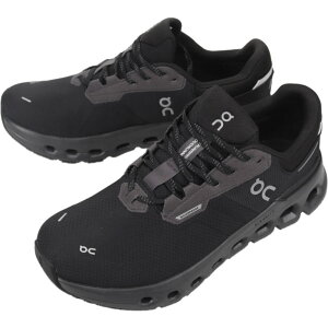【最大100%ポイントバック※要エントリー】【防水スプレー吹きかけサービス】オン On スニーカー メンズ オン クラウドランナー 2 ウォータープルーフ Cloudrunner 2 Waterproof マグネット/ブラッ