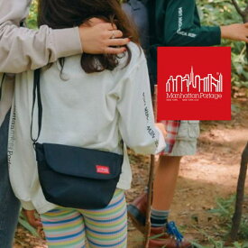 子供 マンハッタンポーテージ Manhattan Portage ナイロン メッセンジャー バッグ (XXXS) キッズ NYLON MESSENGER BAG (XXXS) KIDS ブラック 1602-KIDS BLK【GHON】