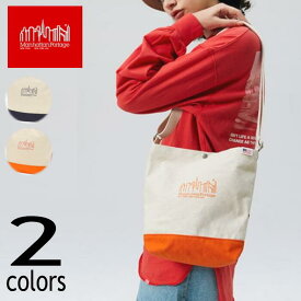 マンハッタンポーテージ Manhattan Portage ノース ブラザー ショルダー バッグ キャンバス ライト 22 North Brother Shoulder Bag Canvas light 22 1490-CV-L-22 NTL/NVY(ナチュラル/ネイビー) NTL/ORG(ナチュラル/オレンジ) ［BG］【GGOG】