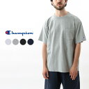 チャンピオン Champion ウェア リバースウィーブ(R) ショートスリーブ ポケット Tシャツ C3-P318 010(ホワイト) 070(オックスフォードグレー) 090(ブラック) 370(ネイビー)［WA］【GGOK】