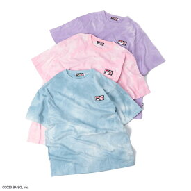 【返品・交換不可】フィラ FILA x BE:FIRST ロゴ刺繍ワッペン Tシャツ タイダイ柄 サックス（10） ピンク（19） パープル（40） FB0783 ［WA］【GHOH】