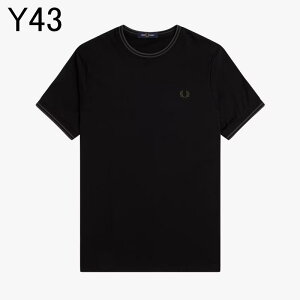 5������I�ő�S�z�|�C���g�Ҍ����v�G���g���[ �t���b�h�y���[ FRED PERRY �c�C�� �e�B�b�v T�V���c Twin Tipped T-Shirt M1588 V56 Y20 Y24 Y31 Y43 Q46 Y63 Y64 Y65�yGJOH�z