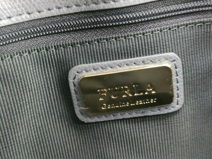 楽天市場】【美品:Aランク】FURLA ライトブルー ショルダーバッグ 