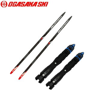 取り寄せ商品 190cm 195cm オガサカ C2-ST BS クロスカントリースキー ビンディング付き 2点セット クラシカル XCスキー クロカン 大会 レース NNNシステム OGASAKA SKI 10236 2020-2021モデル
