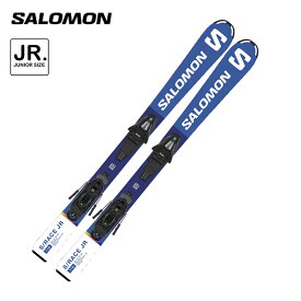 サロモン S/RACE JR M ＋ C5 GW スキービンディング 2点セット ジュニア 子供用 スキー板 アルペンスキー L47678300 SALOMON 2024-25