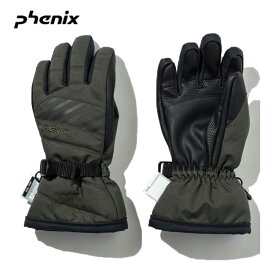 フェニックス ジュニア スキーグローブ BLIZZARD 5Finger Boy's Glove ESB22GL12 KHAKI 2022-23 子供 スキースノーボード 手袋 男の子 Phenix 【202301B】