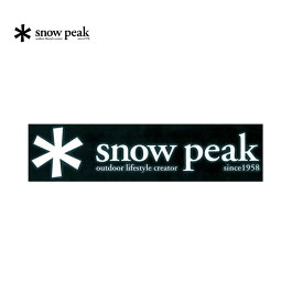 スノーピーク ロゴステッカー アスタリスクL NV-008 snow peak 2023
