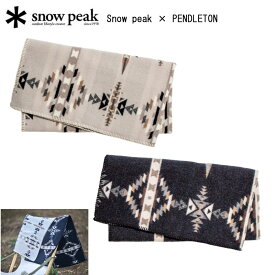 スノーピーク SP×PENDLETON ムチャチョブランケット ブランケット タオルケット ギフト対応可 コラボ アウトドア キャンプ ピクニック 家使い 普段使い PD-23AU001 snow peak 2023秋冬