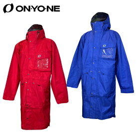 オンヨネ オーバーコート OVER COAT スキー レインコート 雨具 ONJ95999 レッド ブルー ONYONE
