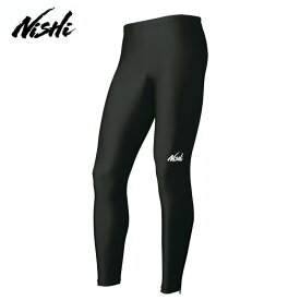 ニシ・スポーツ ロングタイツ メンズ レディース 男女兼用 ロングスパッツ 陸上競技 ランニング 吸収速乾 2811A429 NISHI 2025
