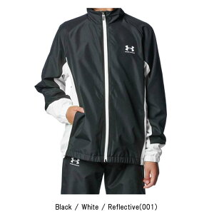 アンダーアーマー UAスポーツスタイル メッシュ ジャケット 子供 ジュニア ボーイズ ウインドブレーカー 上着 はっ水 防寒 スポーツ トレーニング クラブ 学校 6000884 UNDER ARMOUR 2024秋冬