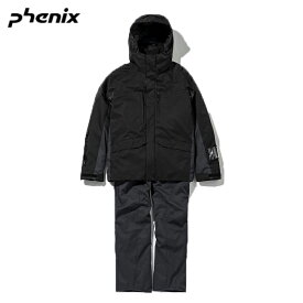 フェニックス Phenix SNOW SLOPE SKI SUITS メンズ ESM222P17 BLACK 2022-23 上下セット ジャケット パンツ アルペン スキー スノーボード Phenix 【202301C】