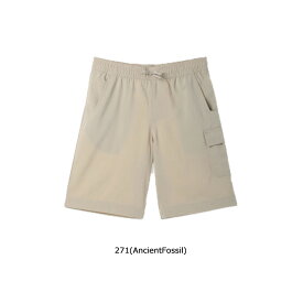 コロンビア シルバーリッジユーティリティショーツ キッズ 子供 ハーフパンツ 短パン 吸湿速乾 UVカット シンプル アウトドア 普段着 レジャー AB5779 Columbia 2024春夏