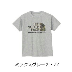 ザ・ノース・フェイス ショートスリーブカモロゴティー キッズ 子供 ジュニア 半袖 Tシャツ NTJ32359 THE NORTH FACE 2025春夏