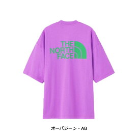 ザ ノースフェイス ショートスリーブシンプルカラースキームティー メンズ レディース 半袖Tシャツ UV ビックシルエット アウトドア カジュアル 普段着 フェス NT32434 THE NORTH FACE 2024春夏