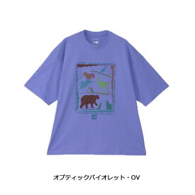 ザ ノースフェイス ショートスリーブヨセミテアニマルティー メンズ レディース 半袖Tシャツ UVカット アウトドア 普段着 フェス NT32404 THE NORTH FACE 2024春夏