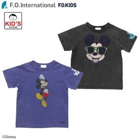 エフオーインターナショナル ディズニーキャラクター 5色5柄Tシャツ キッズ ジュニア 子供 半袖Tシャツ 子供服 R207026 2026春夏