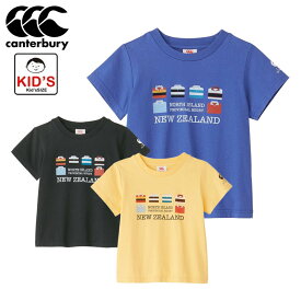 カンタベリー ショートスリーブティー キッズ 半袖Tシャツ 子供 かわいい アウトドア スポーツ 普段着 ラグビー RAJ34354 Canterbury 2024春夏