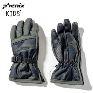 tFjbNX WjA XL[O[u Phenix 5Finger Kid's Glove ESB22GL00 KHAKI 2022-23 q XL[Xm[{[h  Phenix y202301Cz