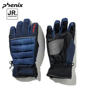 tFjbNX WjA XL[O[u Phenix APD 5Finger Boy's Glove ESB22GL10 NAVY 2022-23 q XL[Xm[{[h  Phenix y202301Cz
