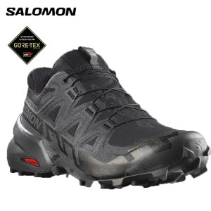 �T������ SPEEDCROSS 6 GORE-TEX �g���C�������j���O�V���[�Y �����Y �g������ �A�E�g�h�A �h�� �S�A�e�b�N�X ���[�J�b�g �X�s�[�h�N���X L41738600 SALOMON