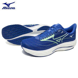 ミズノ WAVE RIDER ウェーブライダー 29 スーパーワイド メンズ ランニングシューズ ジョギング トレーニング マラソン ランナー 厚底 ローカット 4E 陸上 クッション ランシュー J1GC2504 mizuno 2025