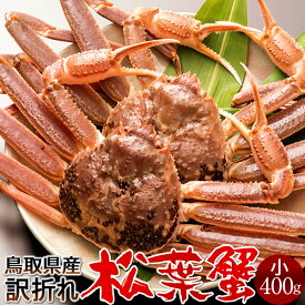 活松葉ガニ 訳あり［B中小］400g×2尾［かに特売セール］足折れ 生 松葉蟹 新物まつばがに 鳥取県産 ブランドマツバガニ 日本海ズワイガニ［産直食品ギフト］