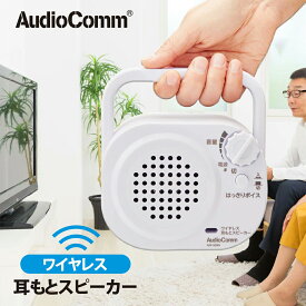 ＼ポイント5倍／ワイヤレス耳もとスピーカー OHM 03-2069 ASP-505N 送料無料
