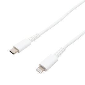ミヨシ PD対応 やわらか超高耐久 USB Type-C to ライトニングケーブル ホワイト 3m SCL-YS30WH アイフォン iPhone14 14Plus 14 Pro MAX iPhone13対応 送料無料