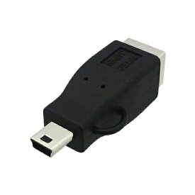 USB2.0 B（メス）-miniUSB（オス）変換プラグ USB変換アダプタ 3Aカンパニー UAD-BMNB メール便送料無料